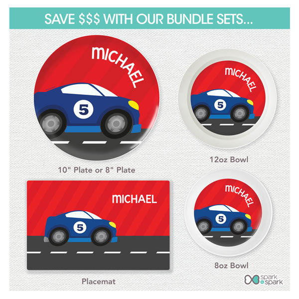 Super Fast Car Kids Placemat