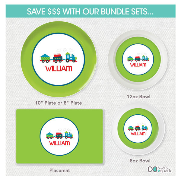 Choo Choo Train Kids Placemats