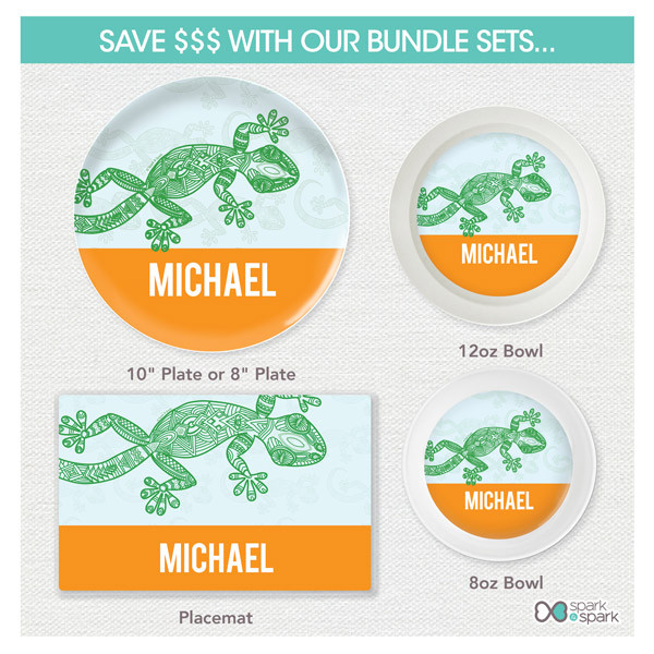 Climbing Gecko Kids Placemats