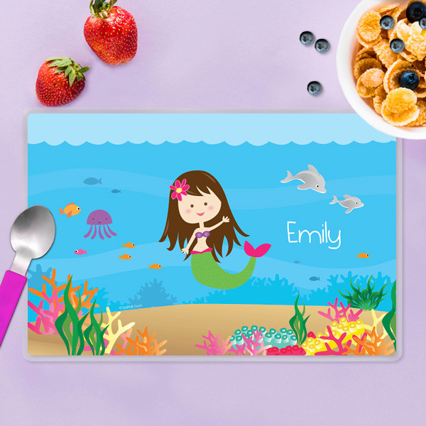 Sweet Mermaid Kids Placemat