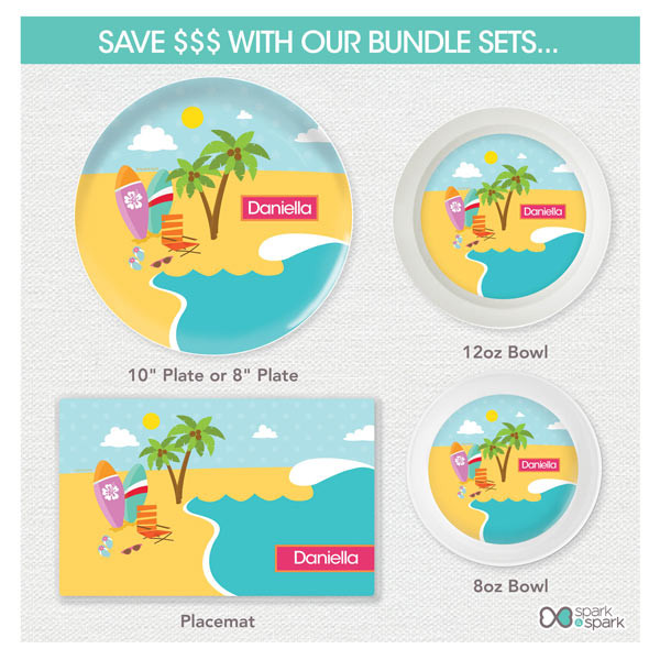 Fun at the Beach Kids Placemat