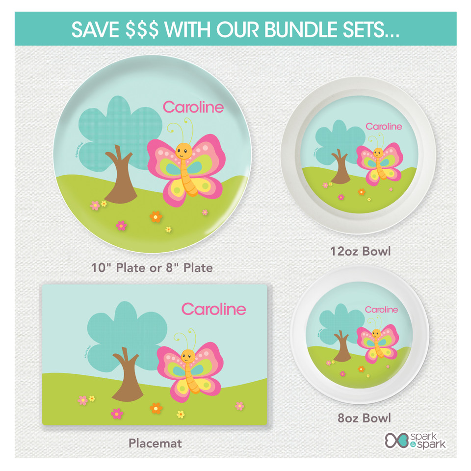 Cute and Sweet Butterfly Kids Placemat
