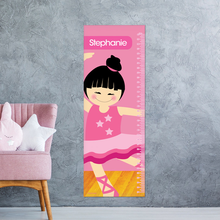 Ballerina Studio Kids Growth Chart
