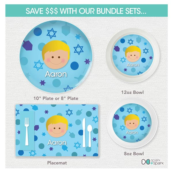 Hanukkah Joy Boy Kids Placemat