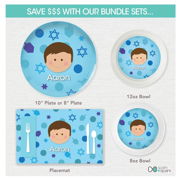 Hanukkah Joy Boy Kids Placemat
