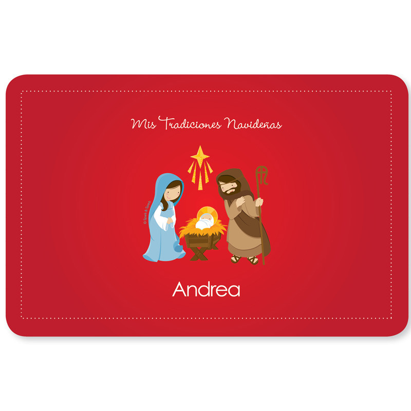 La Tradicion de el Nacimiento Holiday Placemat