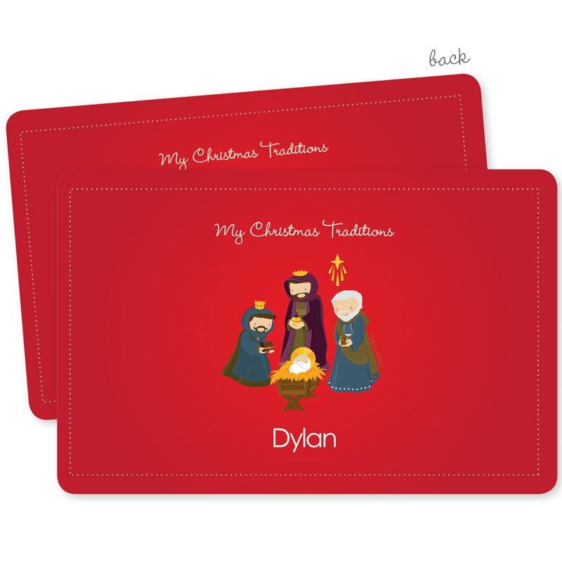 The Three Kings Tradition Holiday Placemat
