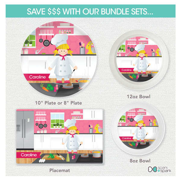 A Girl Chef's Taste Kids Placemat