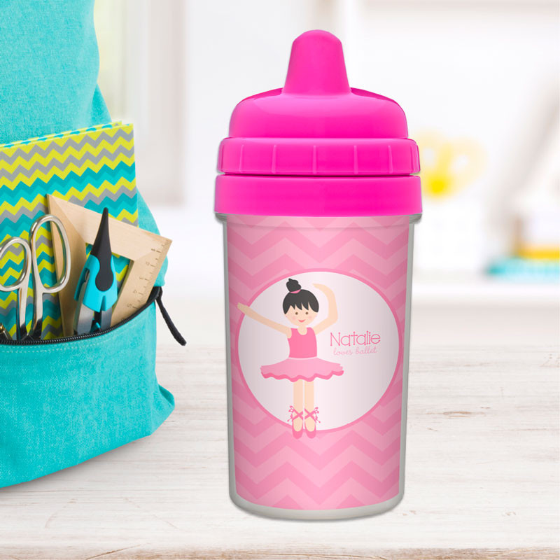 Sweet Ballerina Personalized Sippy Cup