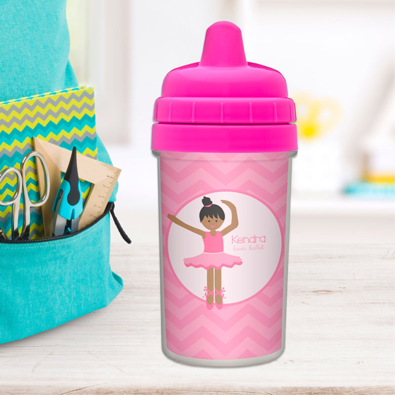 Sweet Ballerina Personalized Sippy Cup