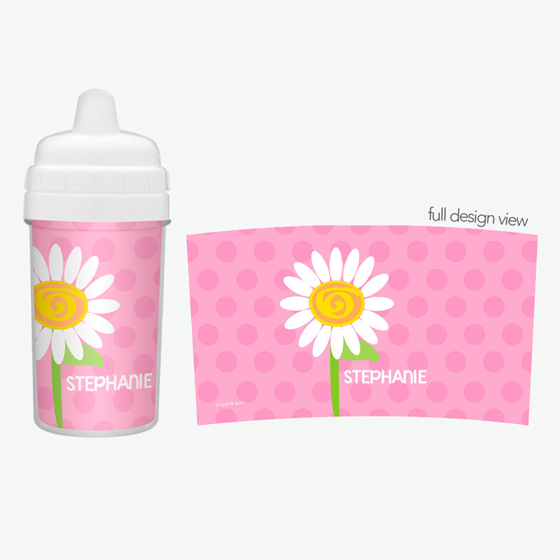 A Daisy For You Custom Sippy Cups