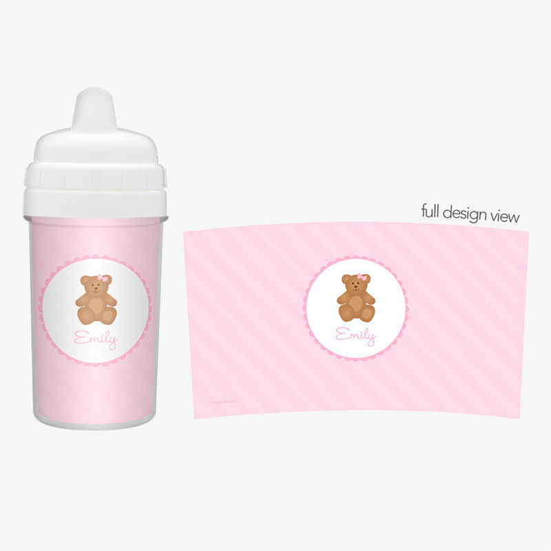 A Sweet Teddy Bear Spill Proof Sippy Cup
