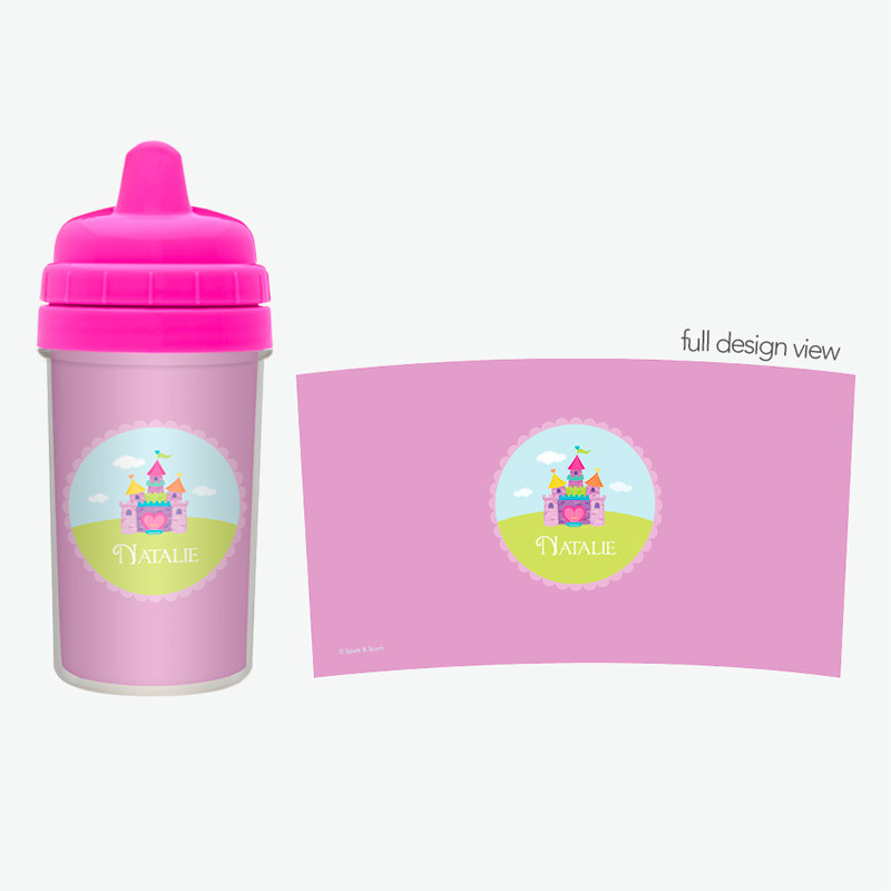 Pretty Heart Castle Sippy Cup