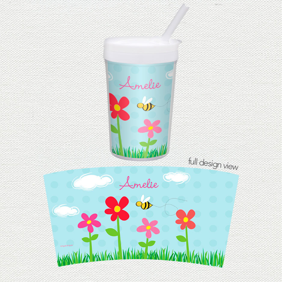 Spring Flowers Toddler Cup