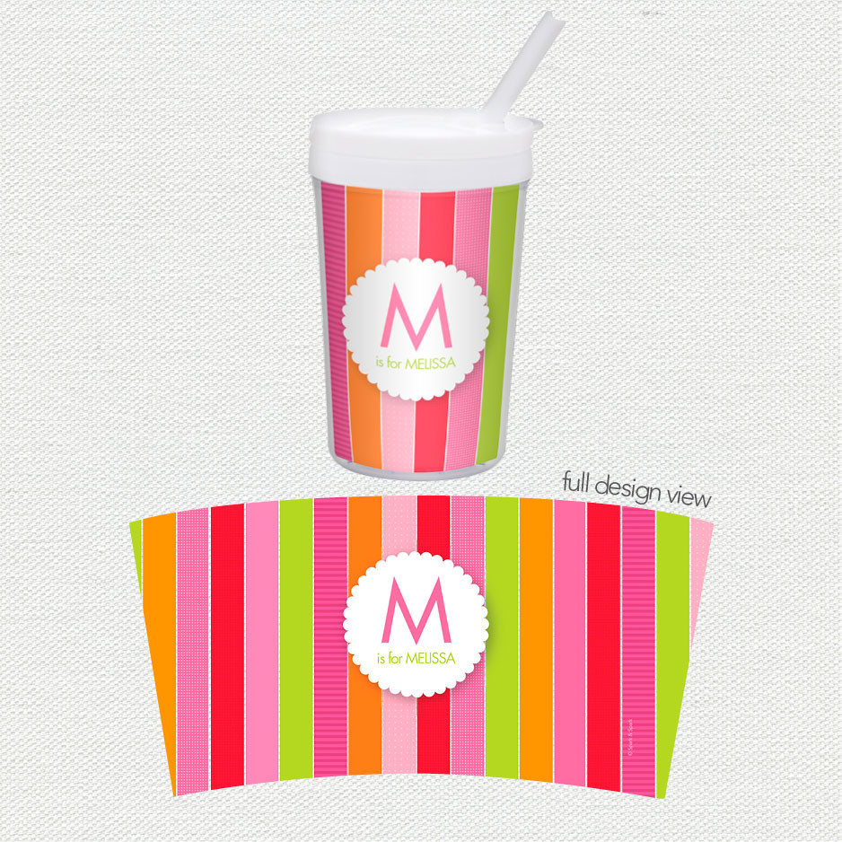 Bold & Fun Stripes Toddler Cup