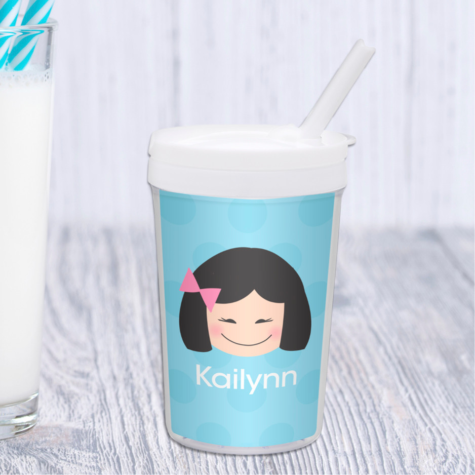 Just Like Me-Lite Blue Custom Kids Cups