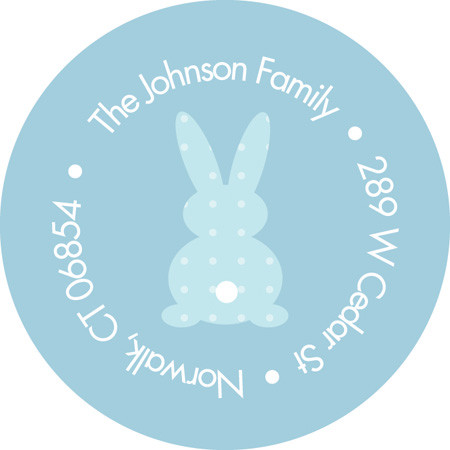 Cute Address Labels Cute Bunny