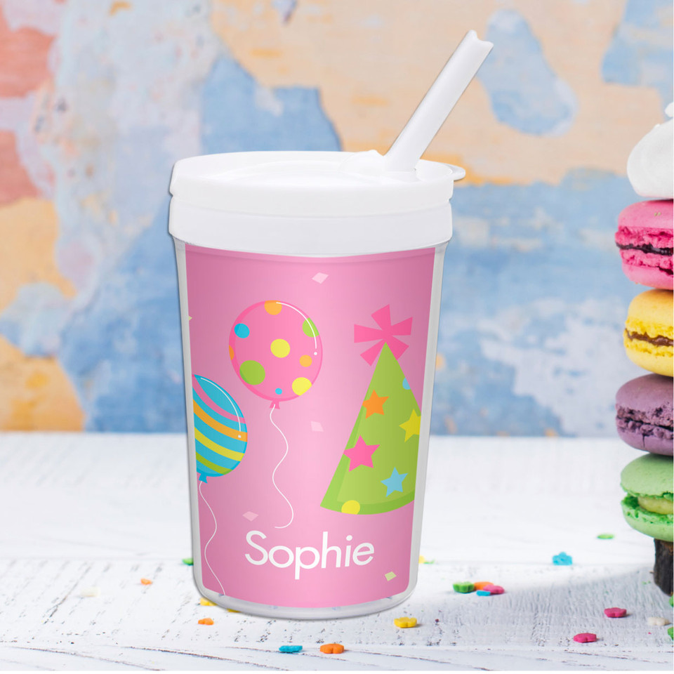 Sweet Bday Girl Personalized Kids Cups