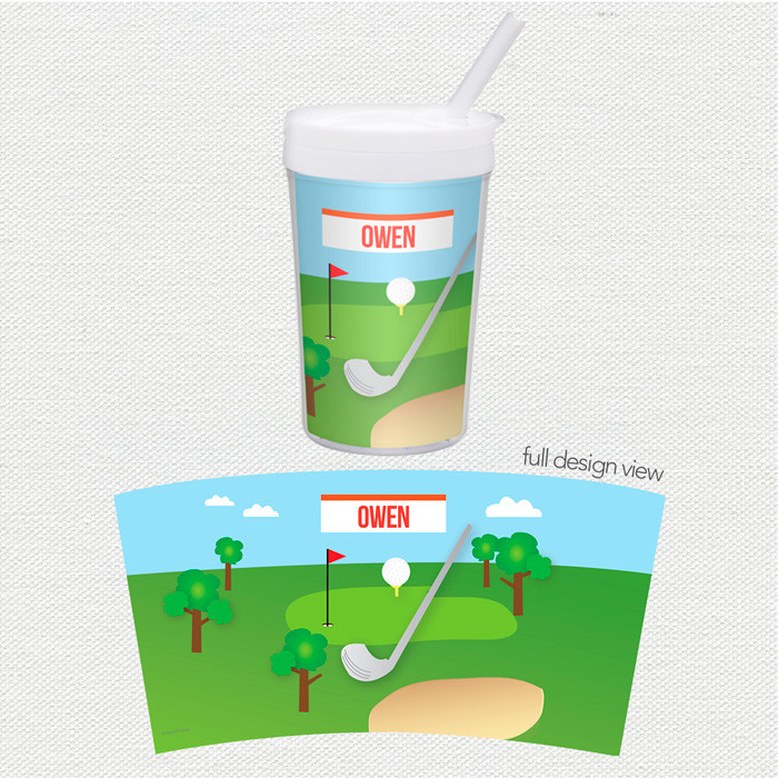 My Love For Golf Toddler Cup