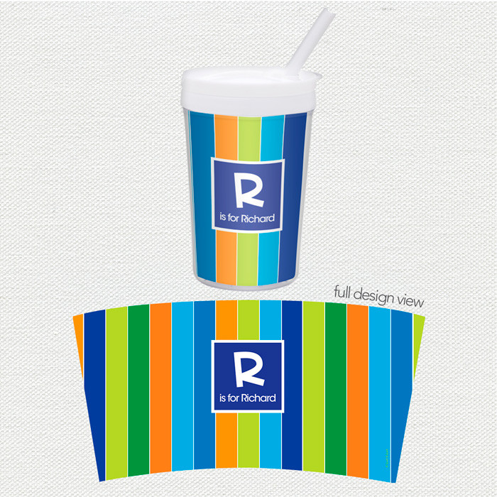 Bold Stripes Toddler Cup