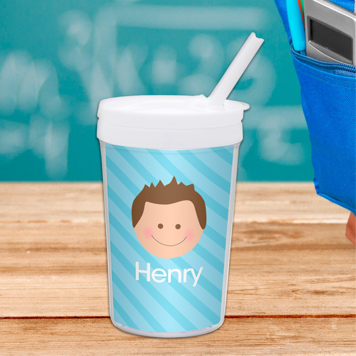 Just Like Me (Boy-Lite Blue) Toddler Cup