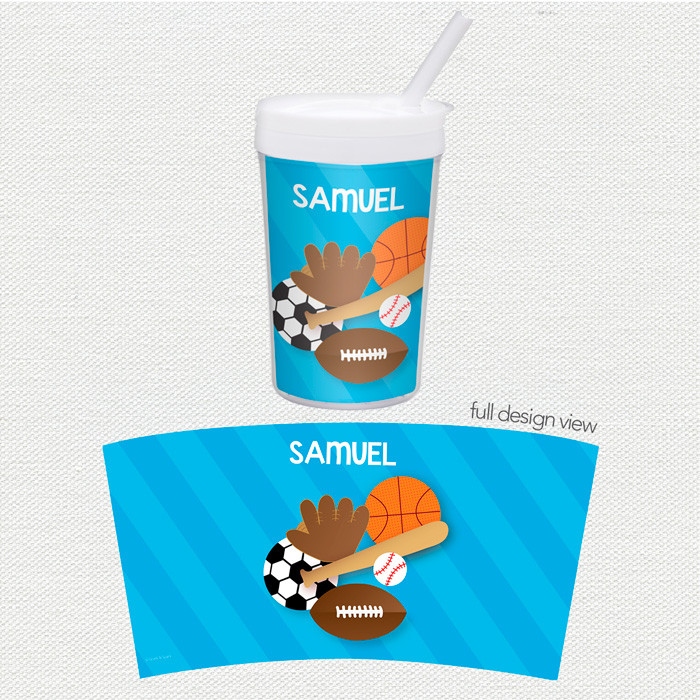 Sports Fan Toddler Cup