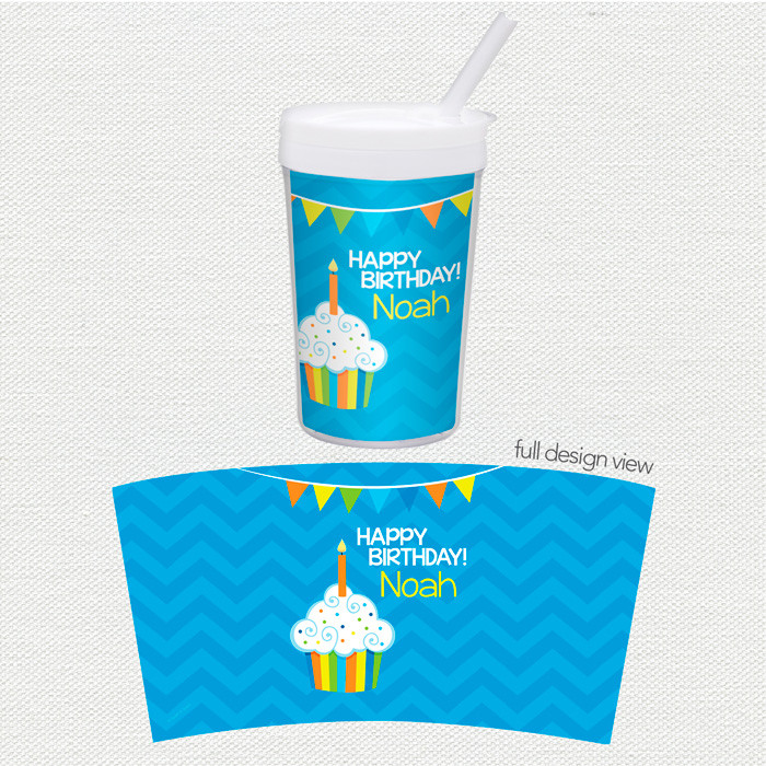 Happy Bday to You Boy Toddler Cup