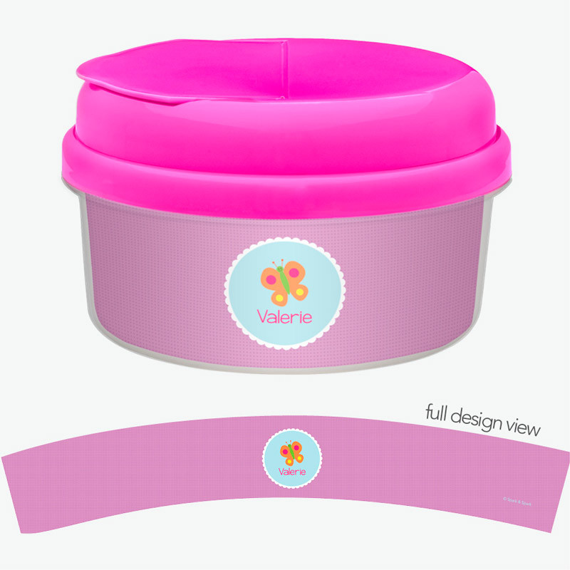 Sweet Butterfly Toddler Snackbowls