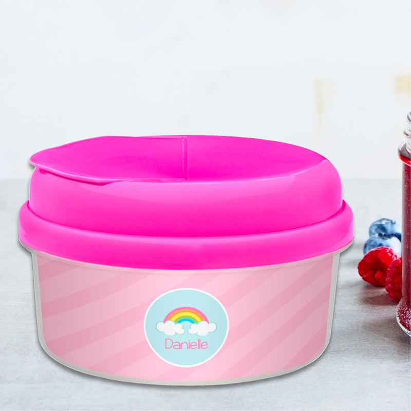 A Rainbow In The Sky Custom Snack Bowl