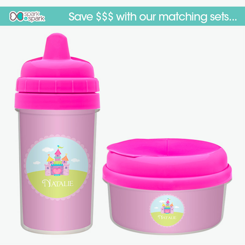 Pretty Heart Castle Snack Bowl