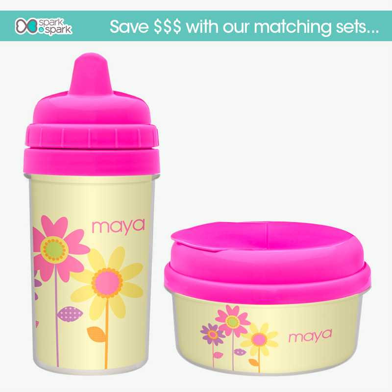 Three Spring Blooms Snack Bowl