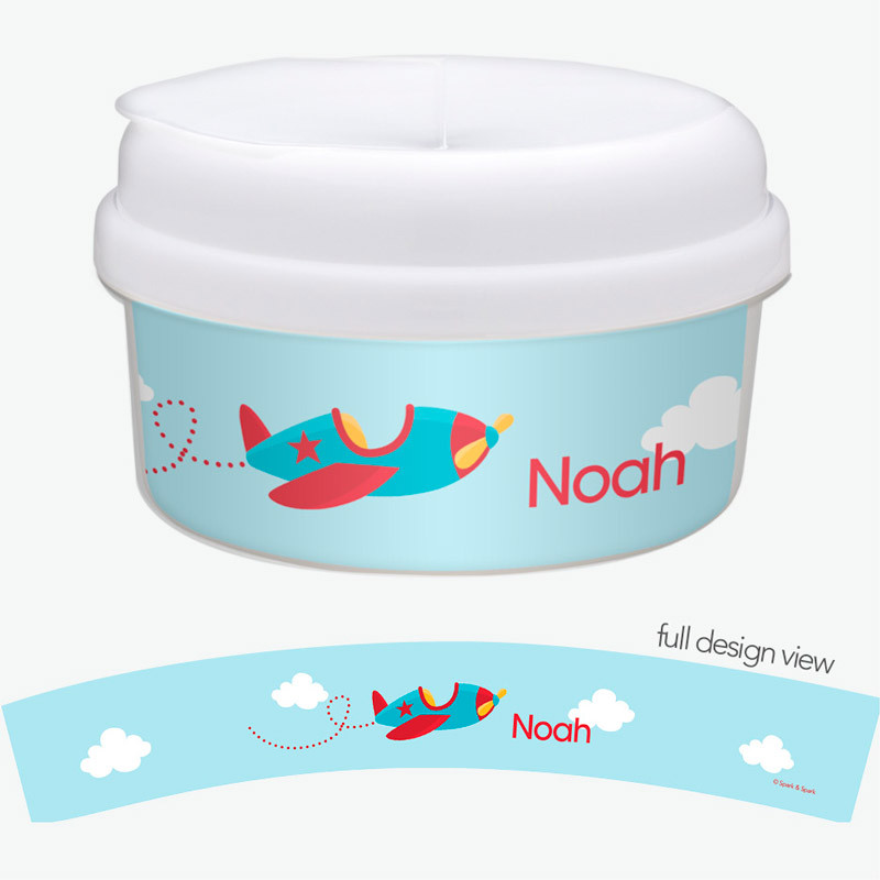 Fly Little Plane Snack Bowl