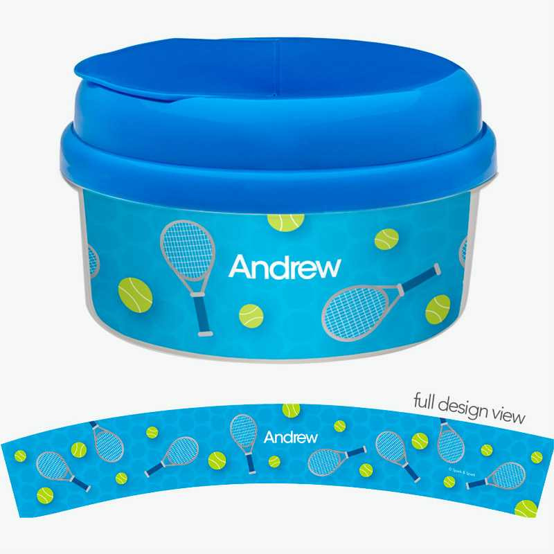 Tennis Fan Boy Snack Bowl