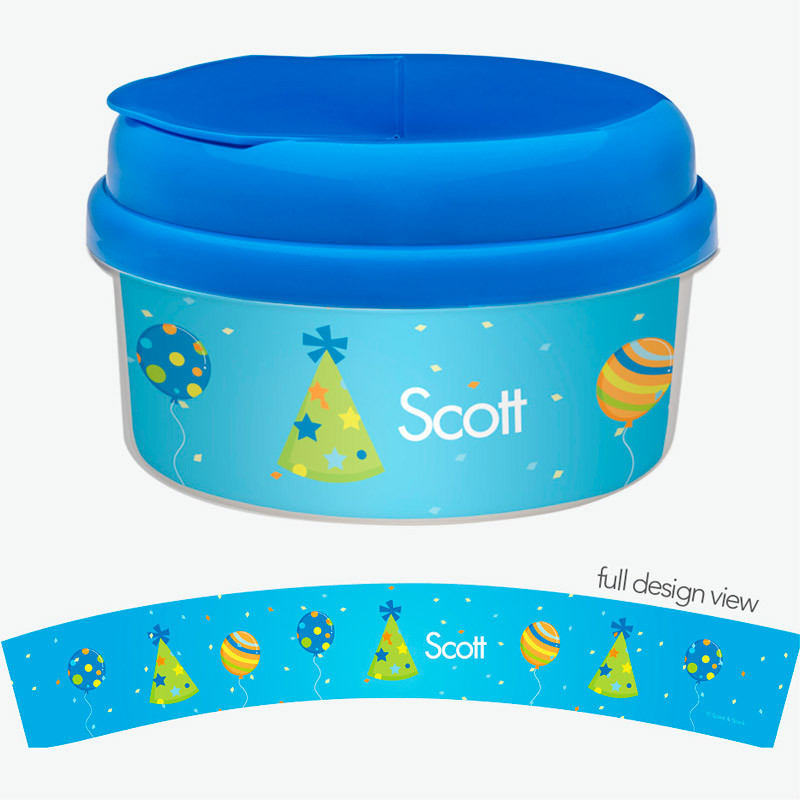 Boy Bday Cheers Snack Bowl