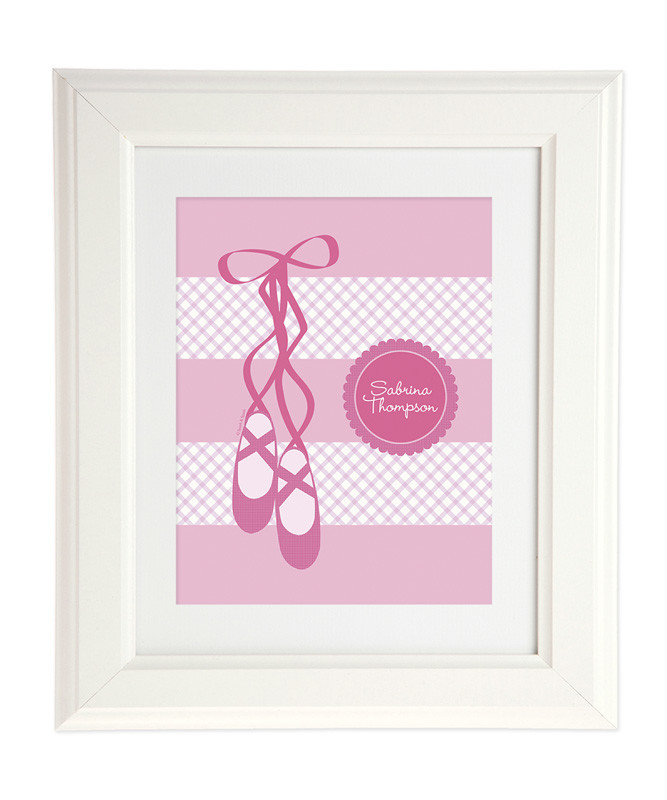 My Ballerina Shoes Wall Art