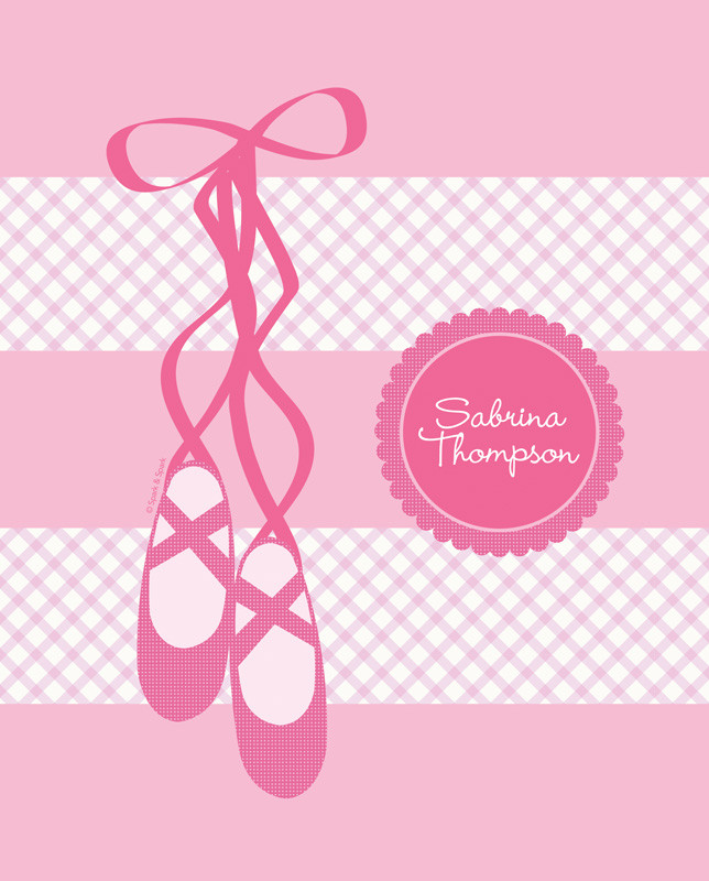 My Ballerina Shoes Wall Art