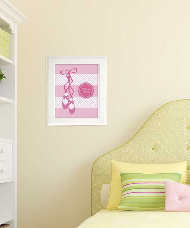 My Ballerina Shoes Wall Art