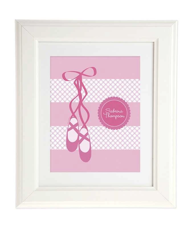 My Ballerina Shoes Wall Art
