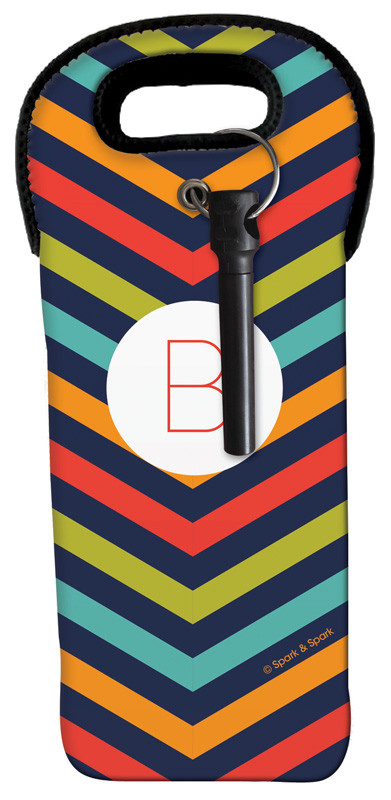 Style in Stripes Wine Tote