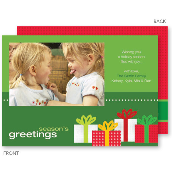 personalised christmas cards | Festive Gifts Christmas Photo Cards by Spark & Spark