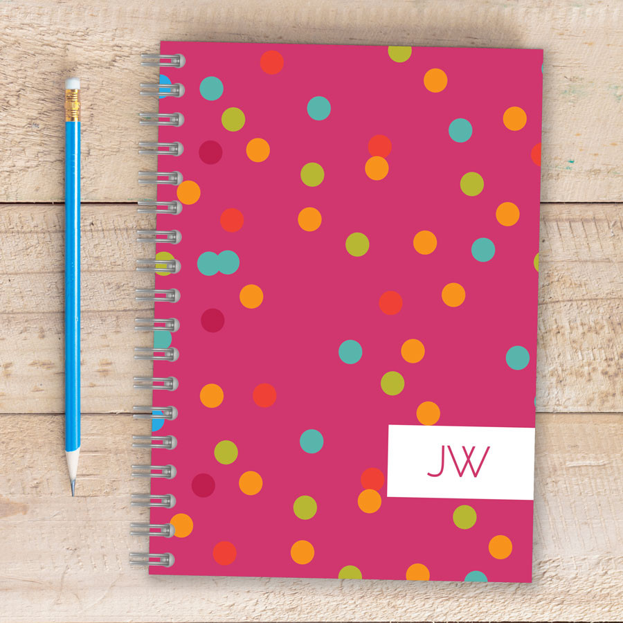 Colorful Dots journal