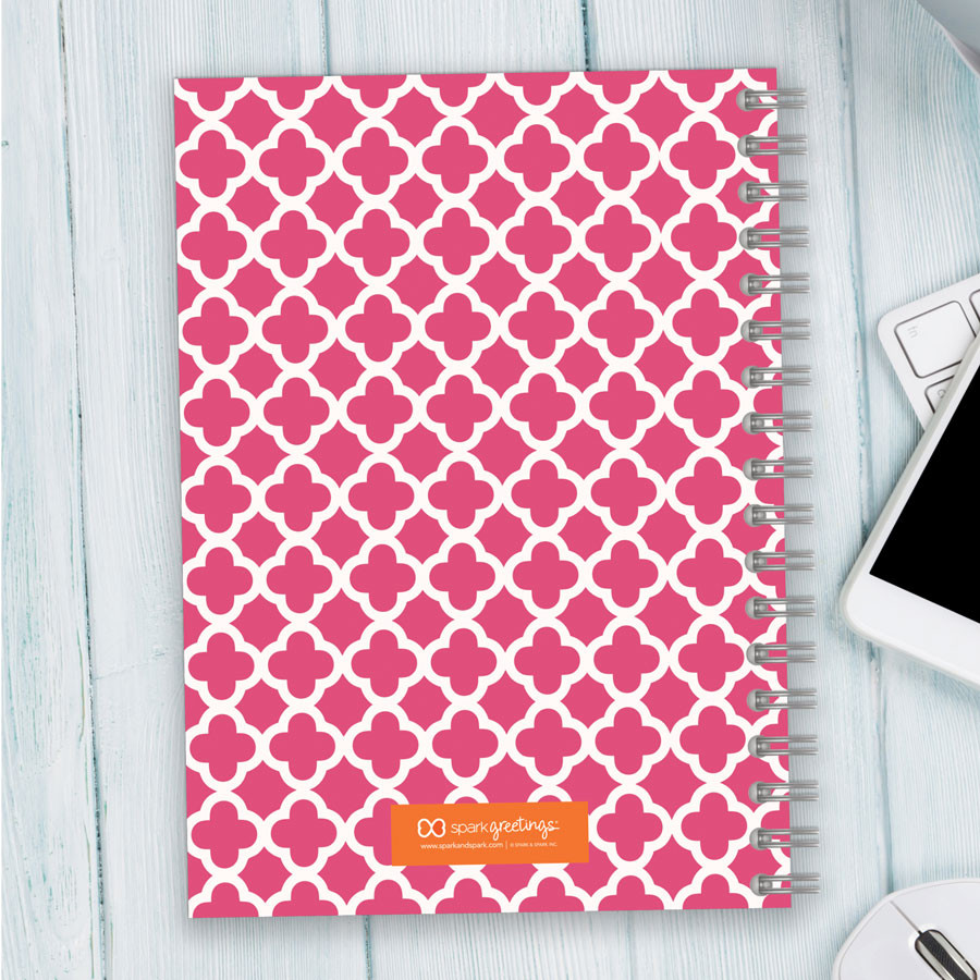 Quatrefoil Beauty Writing Journal
