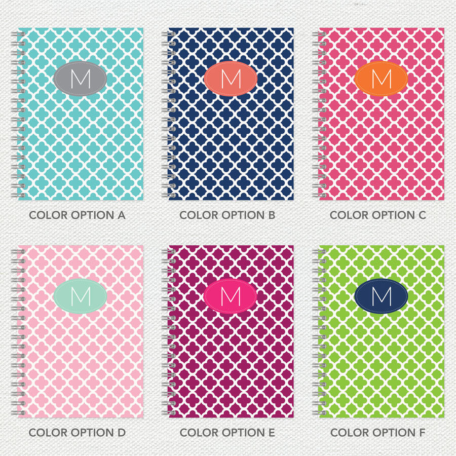 Quatrefoil Beauty Writing Journal