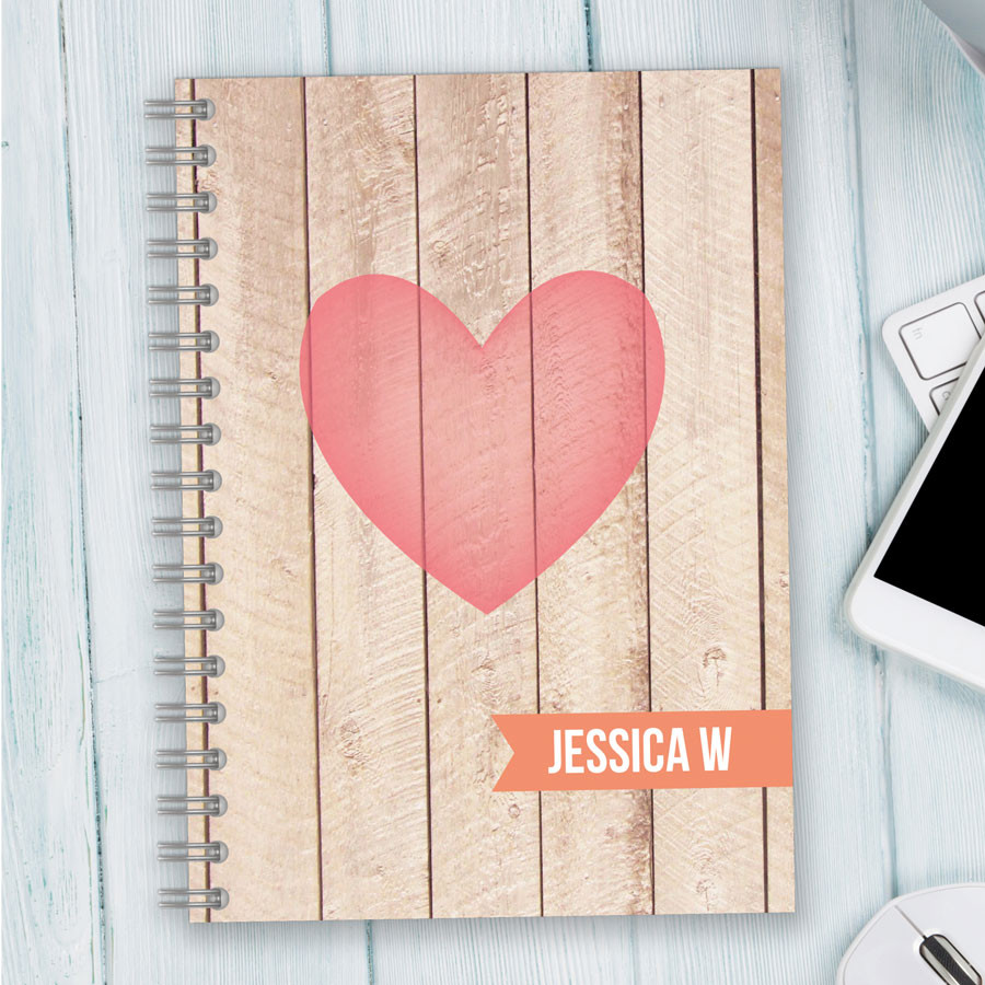 Rustic Heart Writing Journal