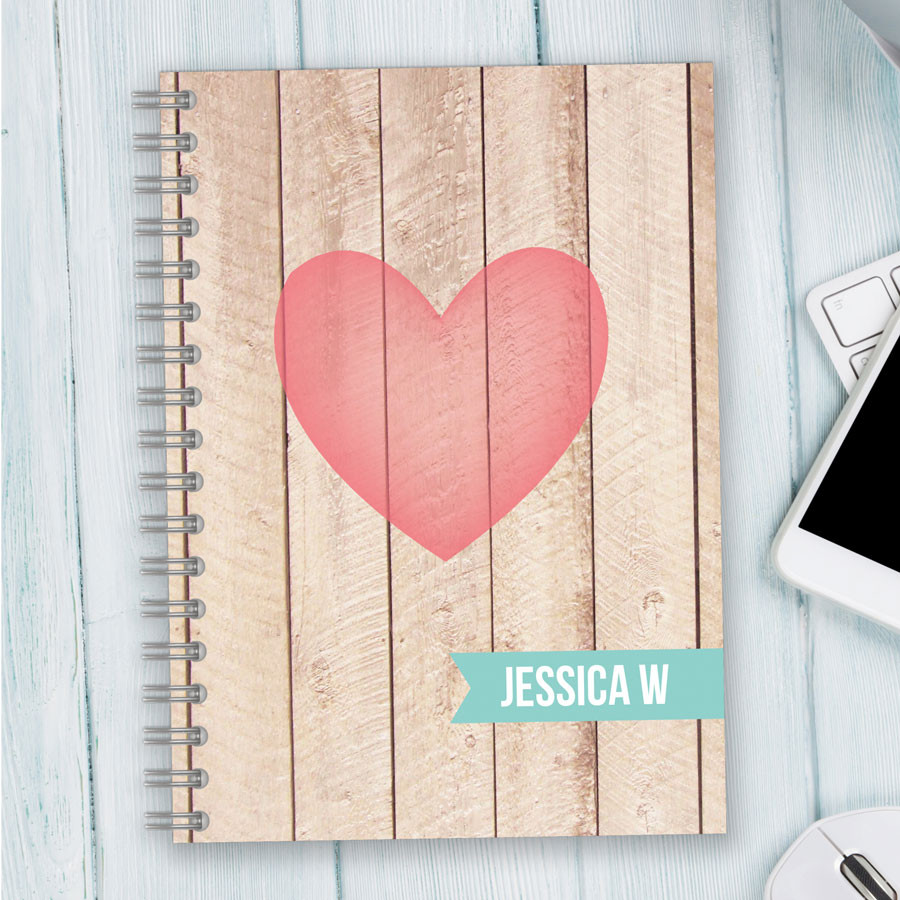 Rustic Heart Writing Journal