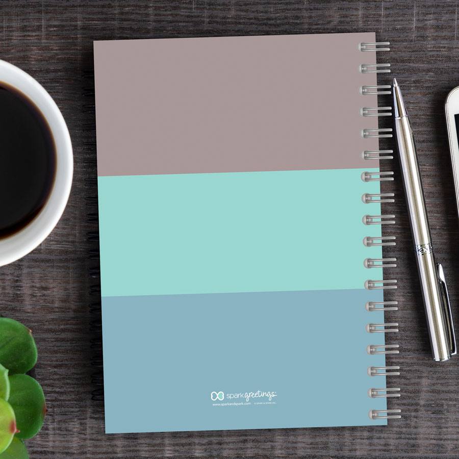 Three Colorful Rows journal