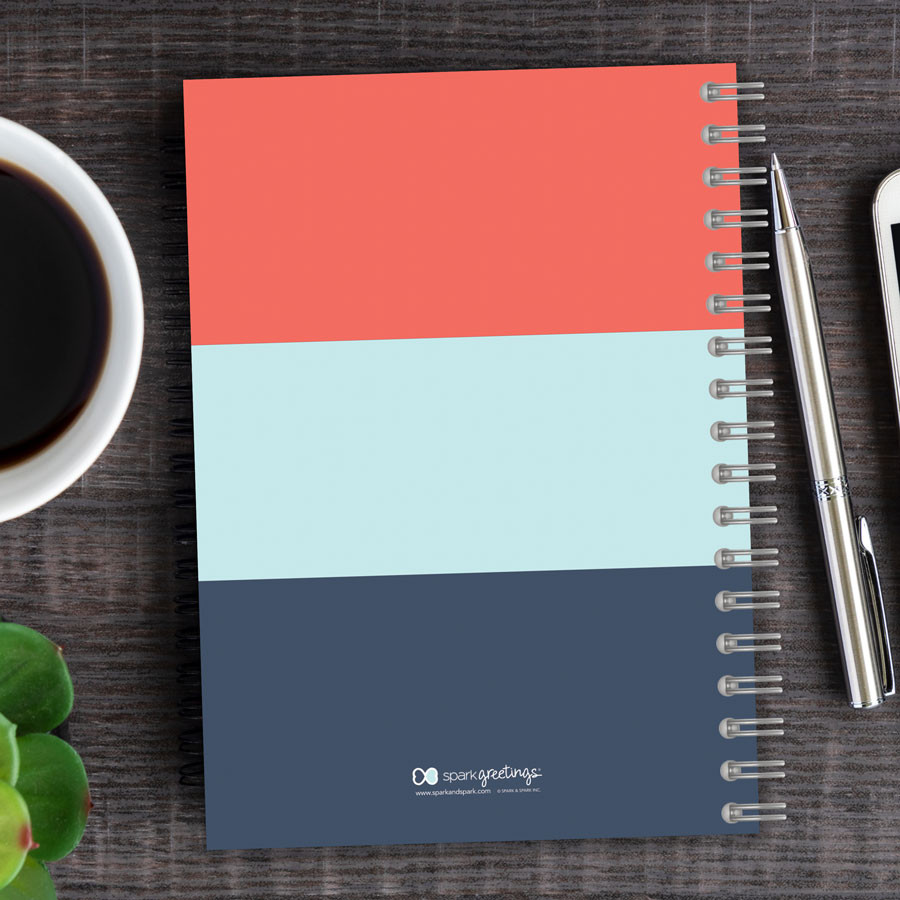 Three Colorful Rows journal