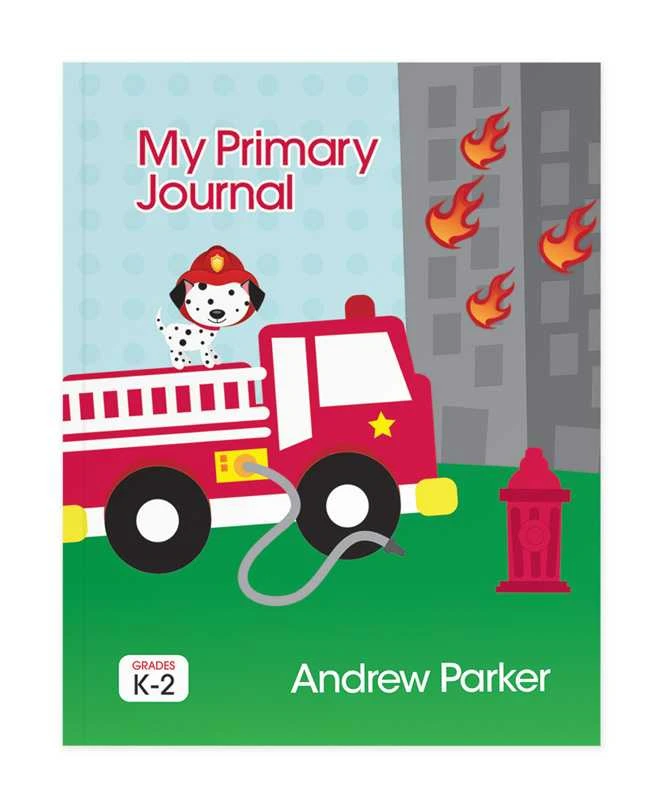 Fighting Fire Personalized Primary Journal