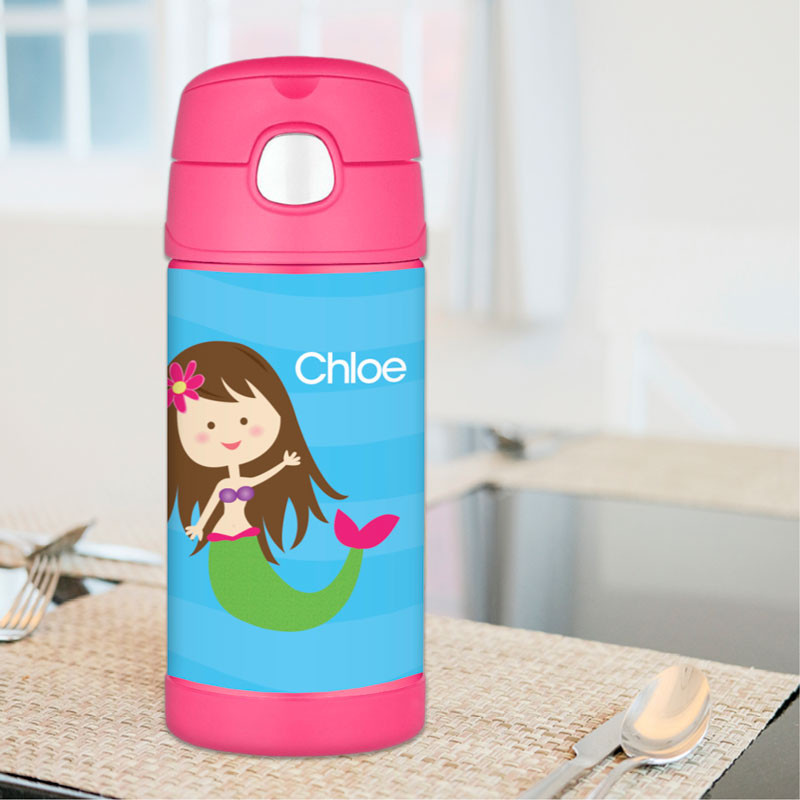 Cute Mermaid Thermos Bottle