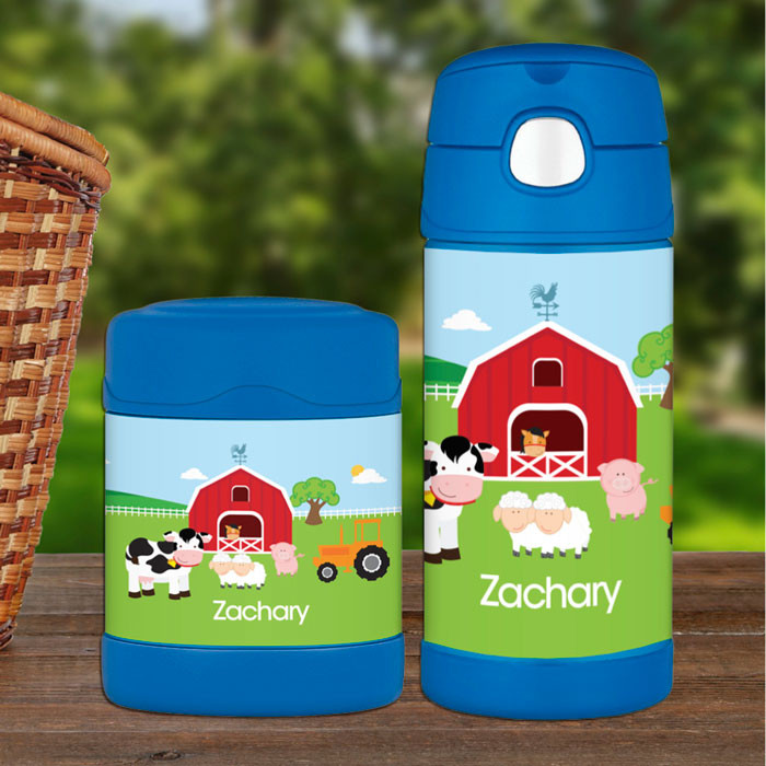 A Day in the Farm Thermos Bottle